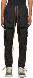 Rhude Black Classic Cargo Pants