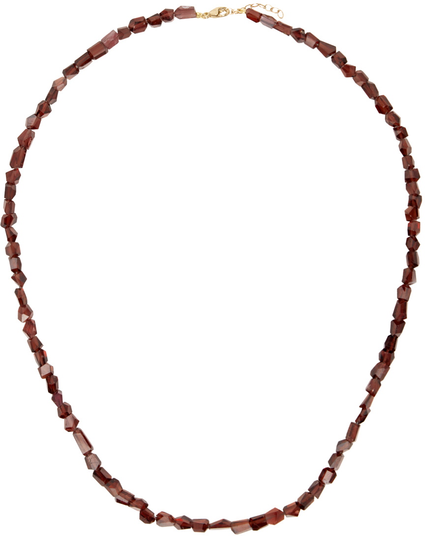 JIA JIA Red Purple Rain Garnet Gemmy Necklace