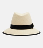 Valentino VLogo straw Panama hat