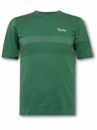 Rapha - Explore Technical Striped Stretch-Mesh T-Shirt - Green