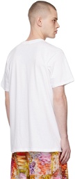 Collina Strada White Printed T-Shirt