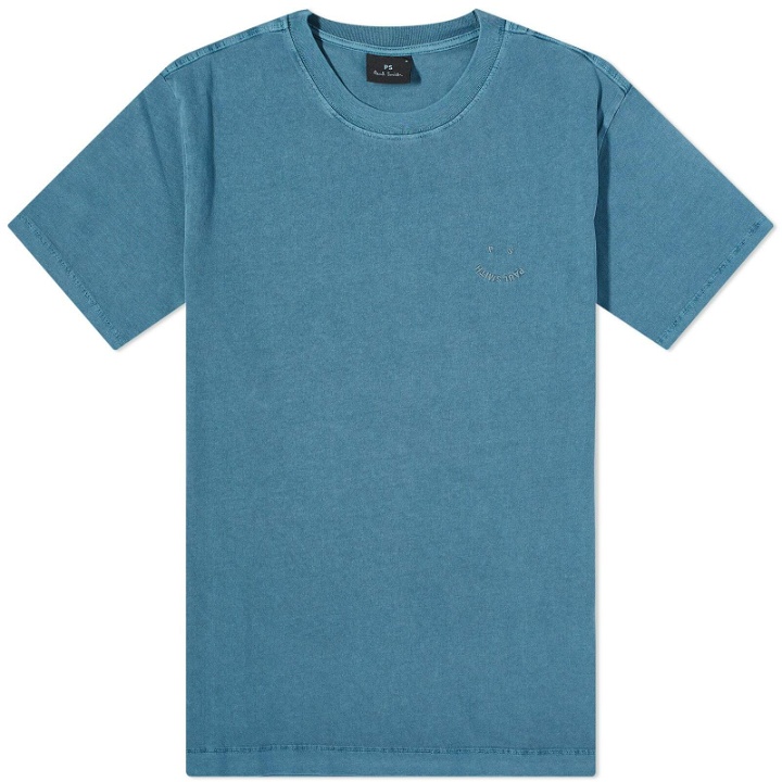 Photo: Paul Smith Men's Happy T-Shirt in Blue
