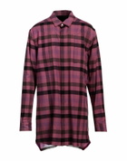 Rick Owens Mens Shirt in Magenta