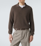 Agnona Cashmere polo sweater