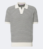 Orlebar Brown Horton striped cotton polo shirt