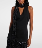 Dorothee Schumacher Emotional Essence sequined scarf top
