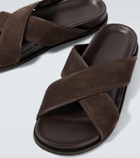 Brioni Suede slides