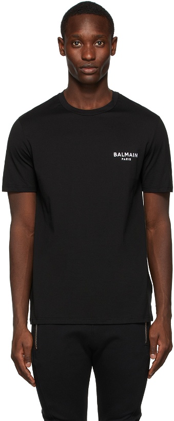 Photo: Balmain Black Logo T-Shirt