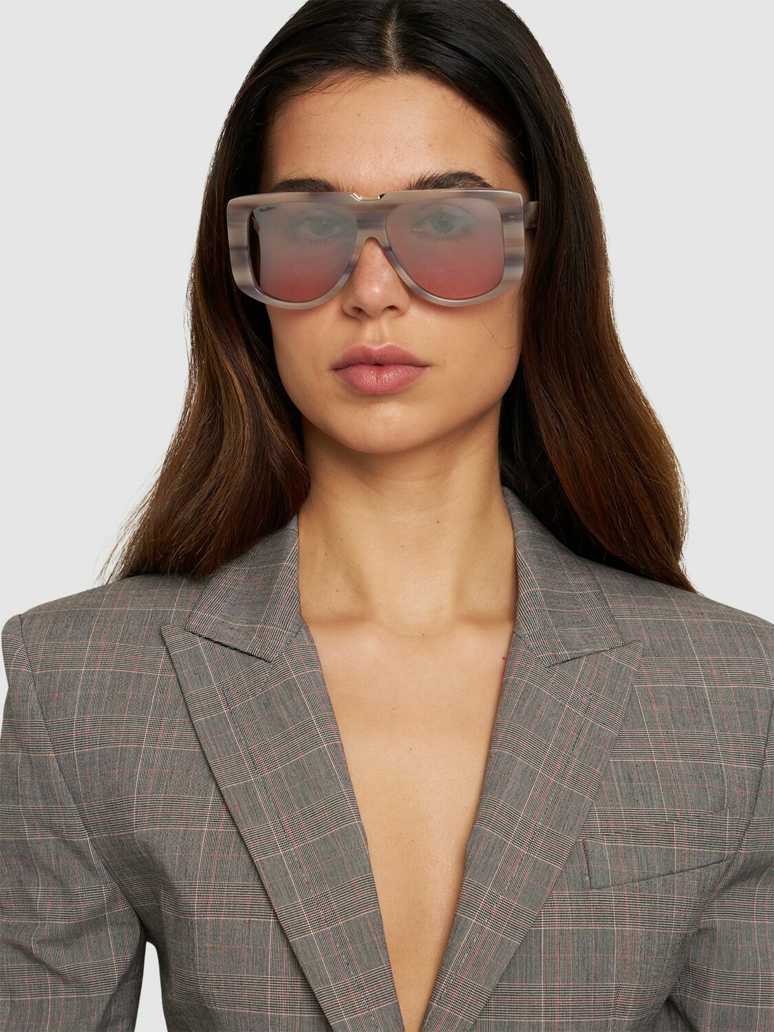 MAX MARA - Spark Mask Acetate Sunglasses Max Mara display picture 1