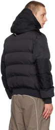 Parajumpers Black Wilmont Down Jacket