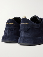 OFFICINE CREATIVE - Race Suede Sneakers - Blue