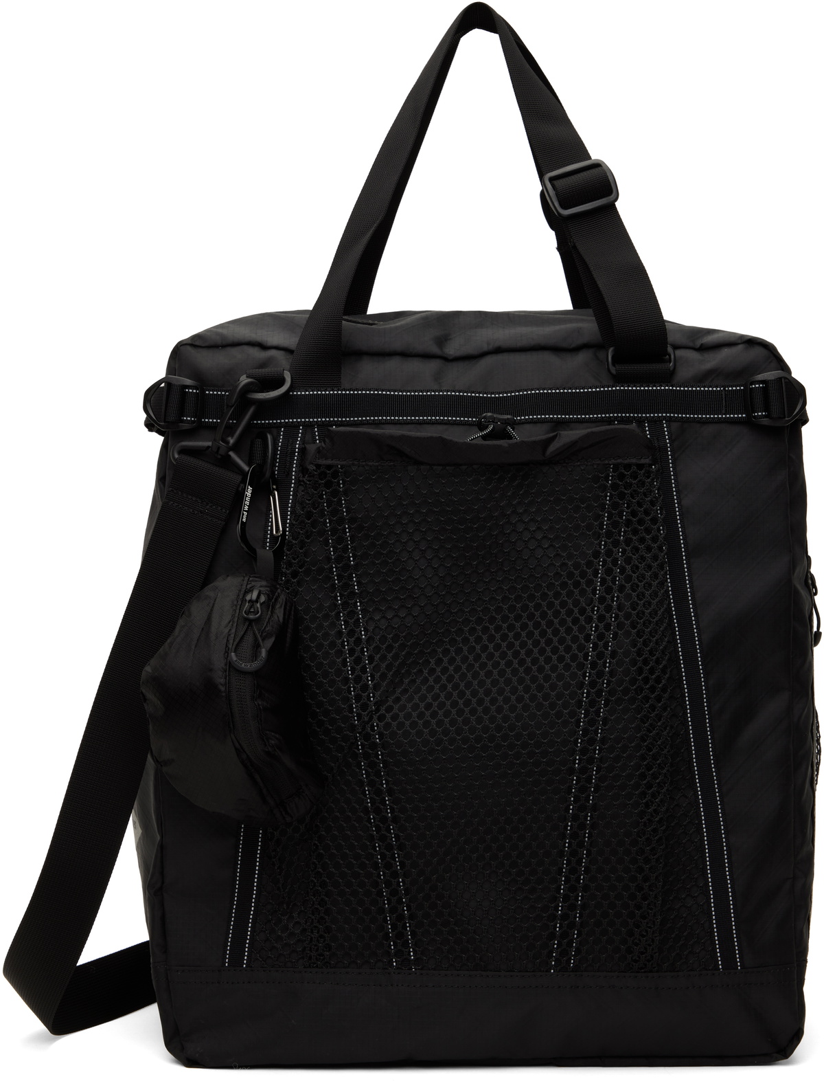 and wander ECOPAK 30L 3way tote bag 黒 and wander Men's ECOPAK 30L 3-Way Tote Bag in Black and Wander