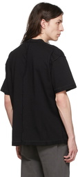 C2H4 Black Cotton T-Shirt