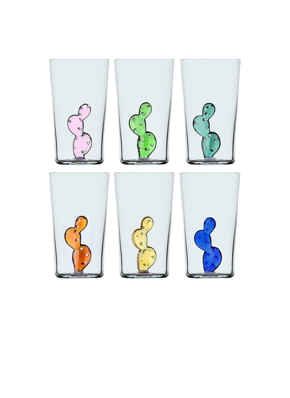 Photo: Ichendorf Milano Set Of Six Desert Plant Tall Glasses