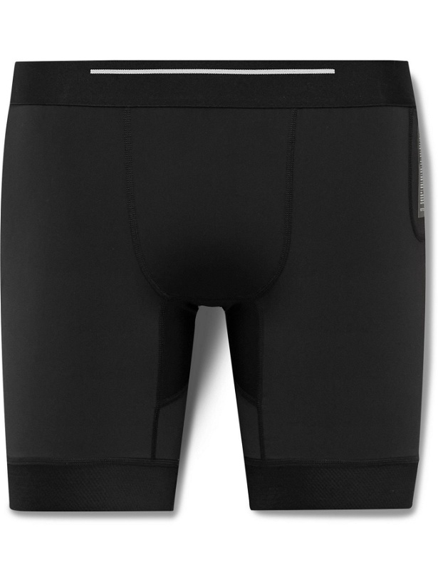Photo: TEN THOUSAND - Stretch-Jersey Compression Shorts - Black