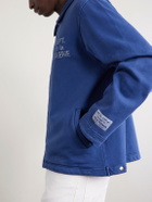 Gallery Dept. - Montecito Logo-Print Cotton-Jersey Jacket - Blue