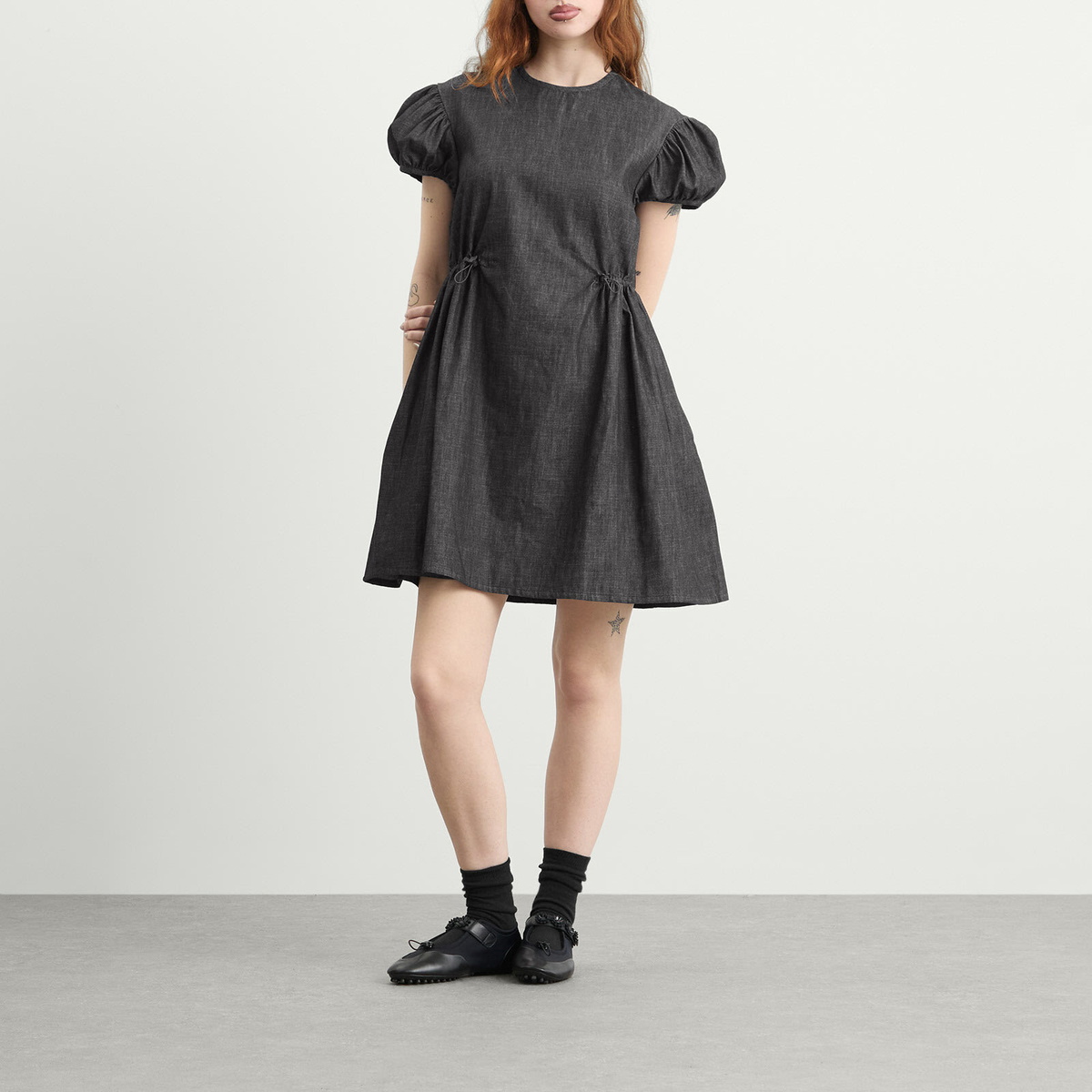 Cecilie Bahnsen Women's Camma Denim Dress in Indigo