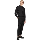 Comme des Garcons Homme Deux Black Wool Gabardine Trousers