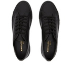 Woman by Common Projects Women's Super Tournament Low Trainers Sneakers in Black