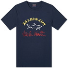 Paul & Shark x Nick Wooster Large Logo Tee