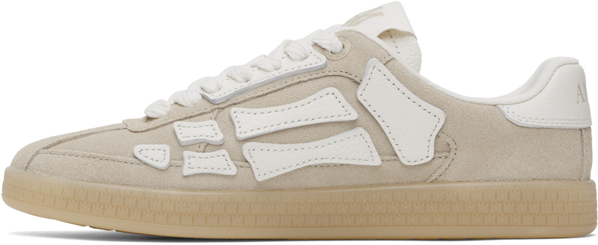 AMIRI Beige Pacific Bones Sneakers Amiri