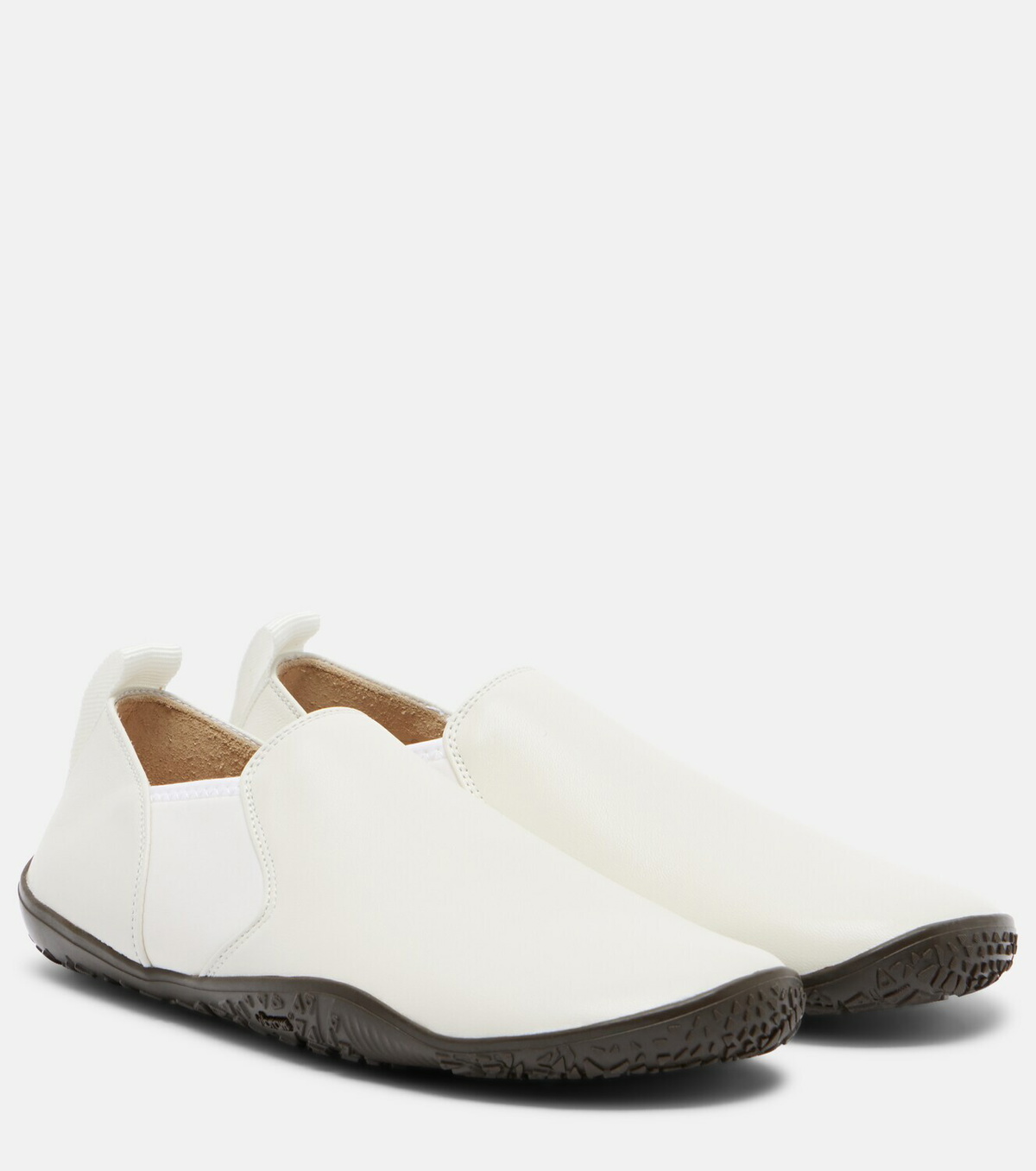 Lemaire Glove leather slip-on sneakers