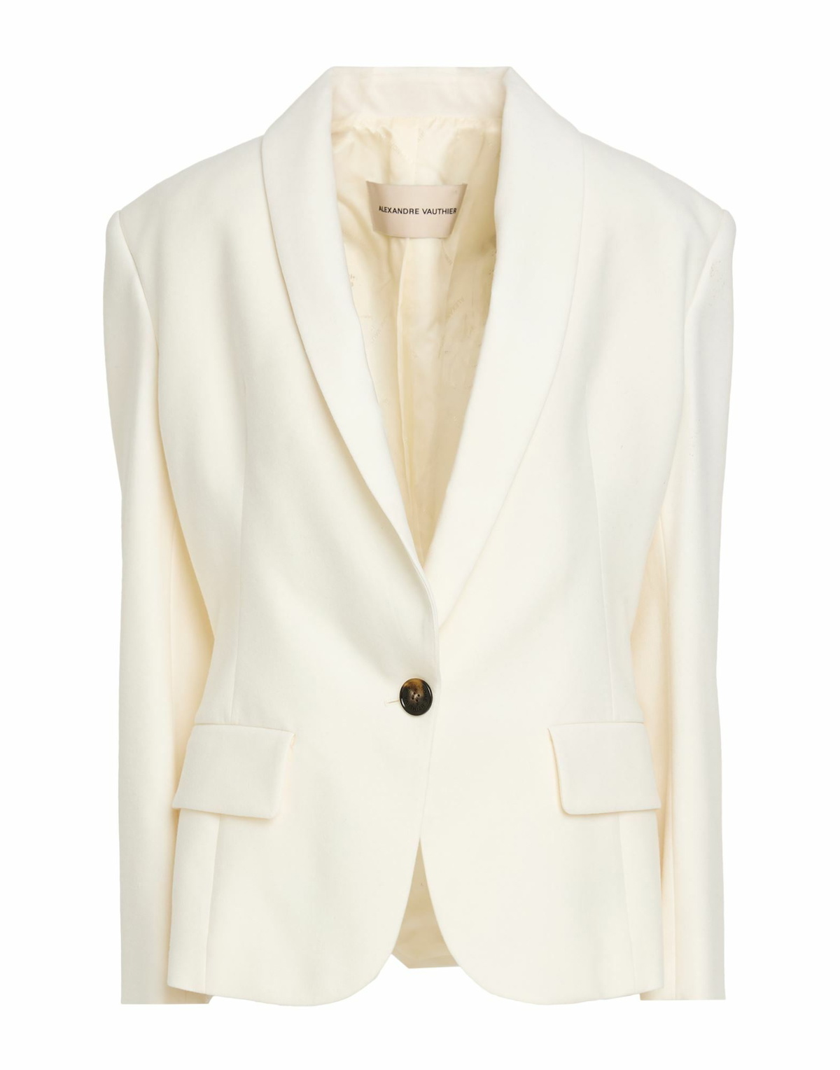 Alexandre Vauthier Womens Blazer Ivory
