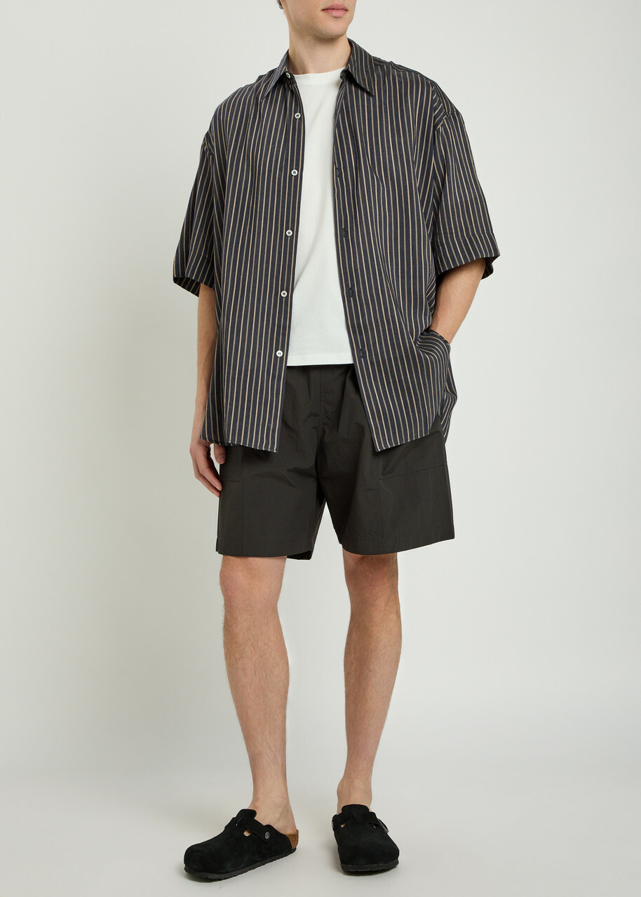 Studio Nicholson Shell Shorts Charcoal