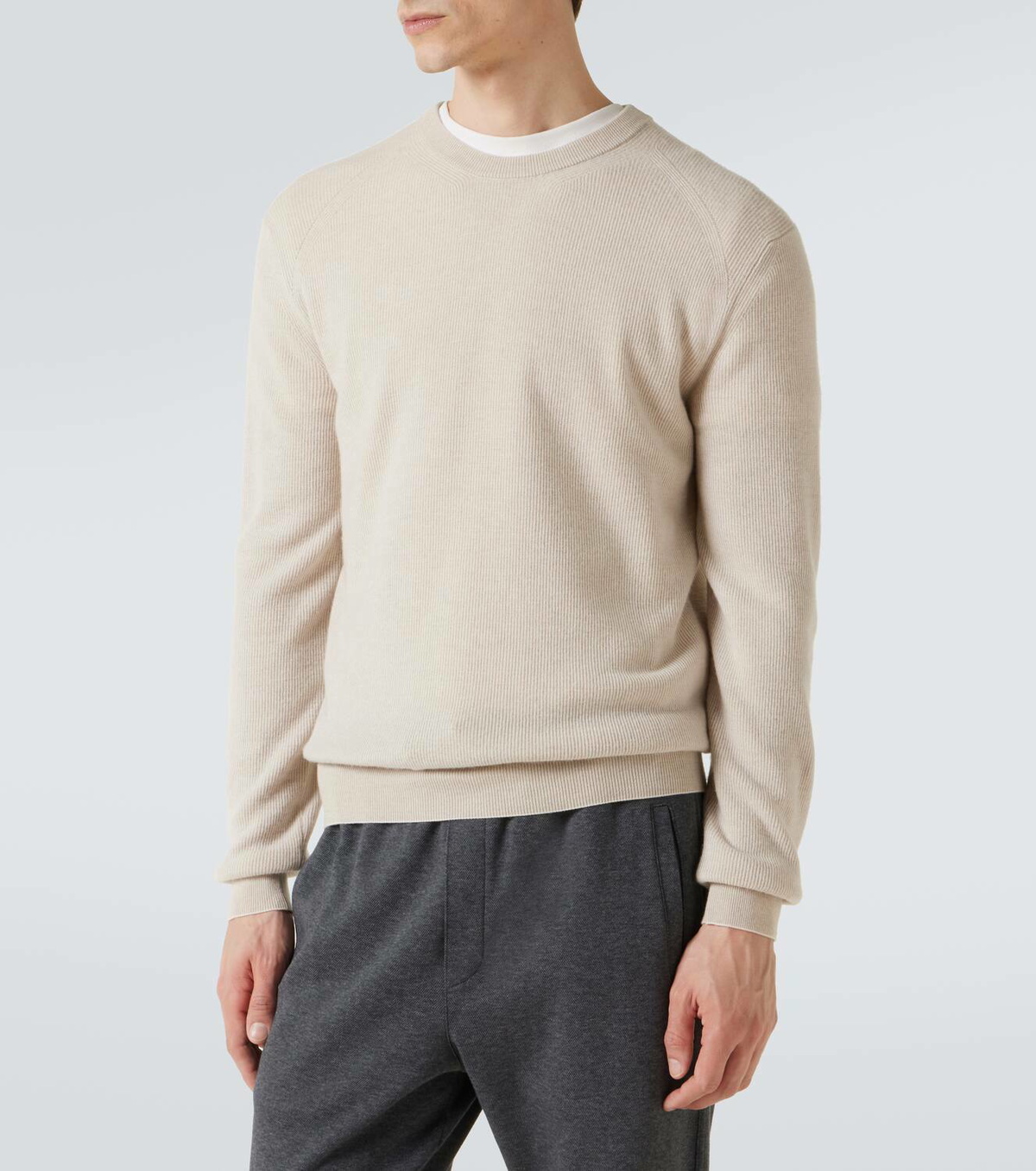 Brioni cashmere and wool sweater