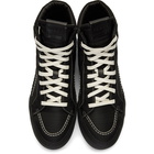 Rhude Black Nylon V1 Hi Sneakers