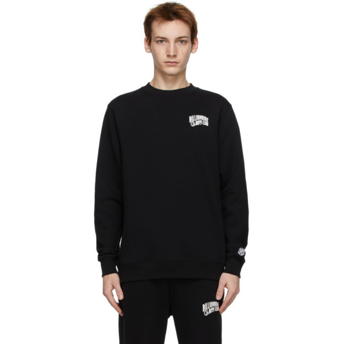 Photo: Billionaire Boys Club Black Small Arch Logo Sweatshirt