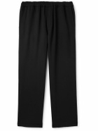 SSAM - Straight-Leg Wool-Twill Trousers - Black