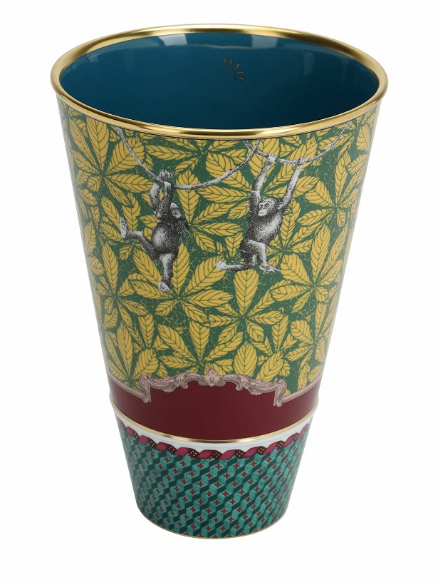 Photo: GINORI 1735 - Totem Monkey Porcelain Vase