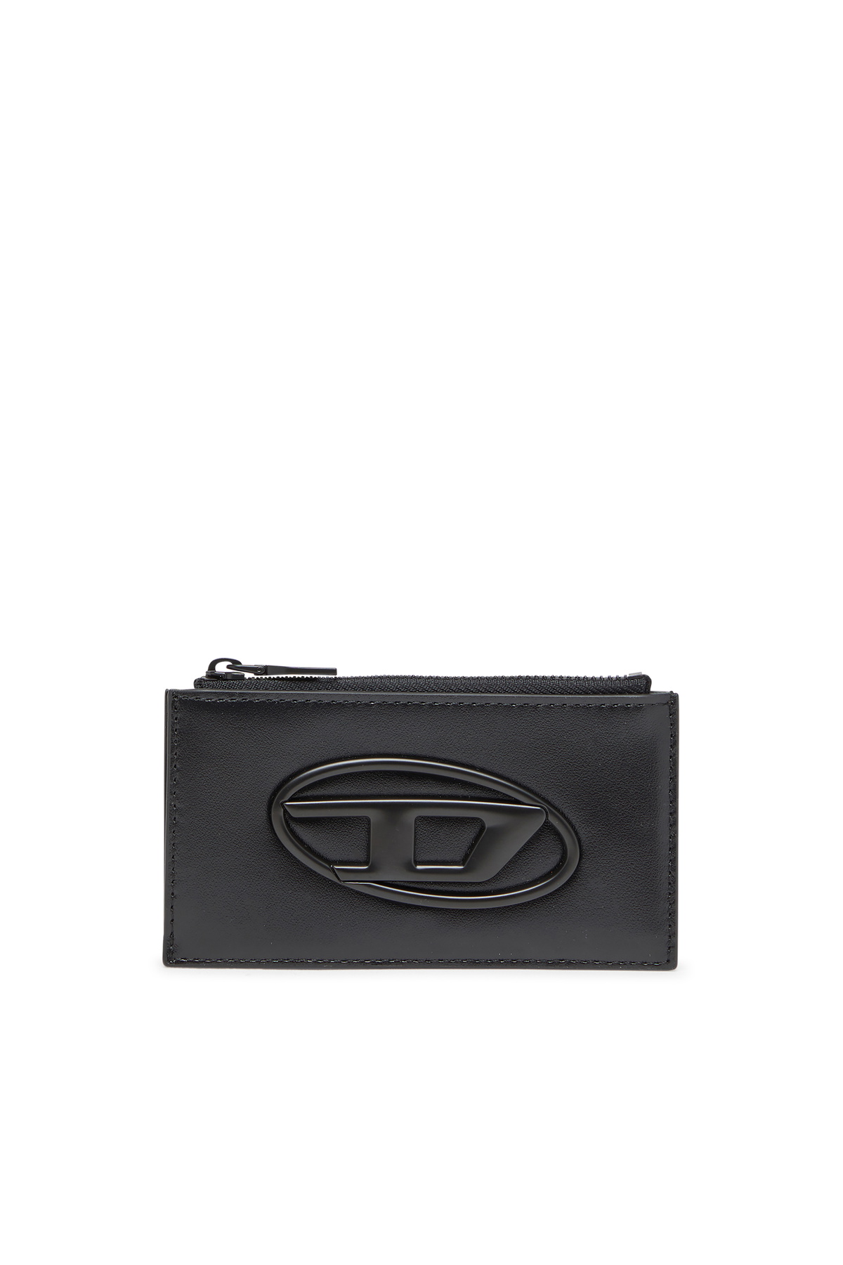 Diesel Leather card holder - Small Wallets Mens in Black