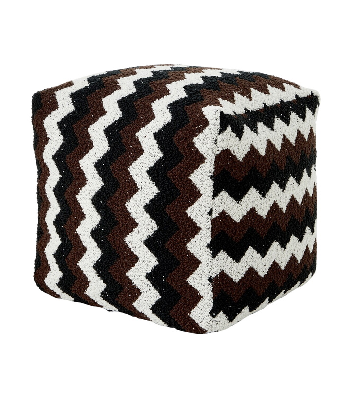 Photo: Missoni Riccio Zigzag bouclé ottoman