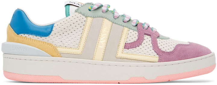 Photo: Lanvin Multicolor Clay Sneakers