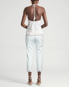 Peserico Womens Pants in White