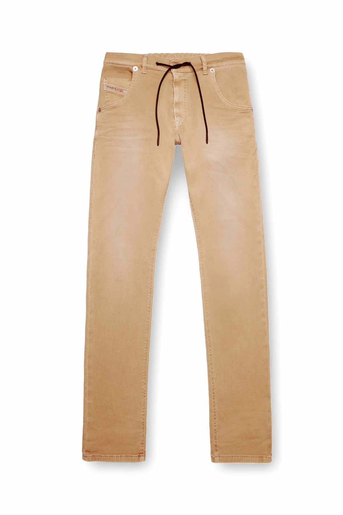 Diesel Regular 2030 D-Krooley Joggjeans - Jeans Mens in Beige Diesel
