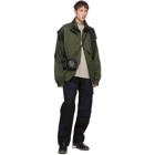 Feng Chen Wang Green Nylon Jacket