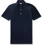 Kiton - Cotton Polo Shirt - Blue