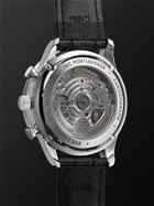 IWC Schaffhausen - Portugieser Automatic Chronograph 41mm Stainless Steel and Alligator Watch, Ref. No. IW371616