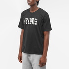 MM6 Maison Margiela Men's Triple Logo T-Shirt in Black