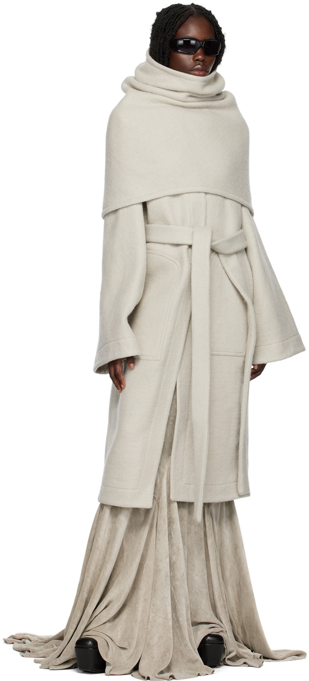 Rick Owens Black Dagger Coat