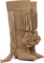 ABRA Beige Rose Tall Boots