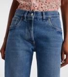 Prada Low-rise straight jeans