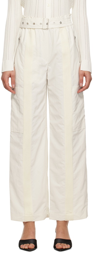 Photo: 3.1 Phillip Lim White Belted Trousers