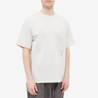 F/CE. Men's Mesh Pocket T-Shirt in Beige