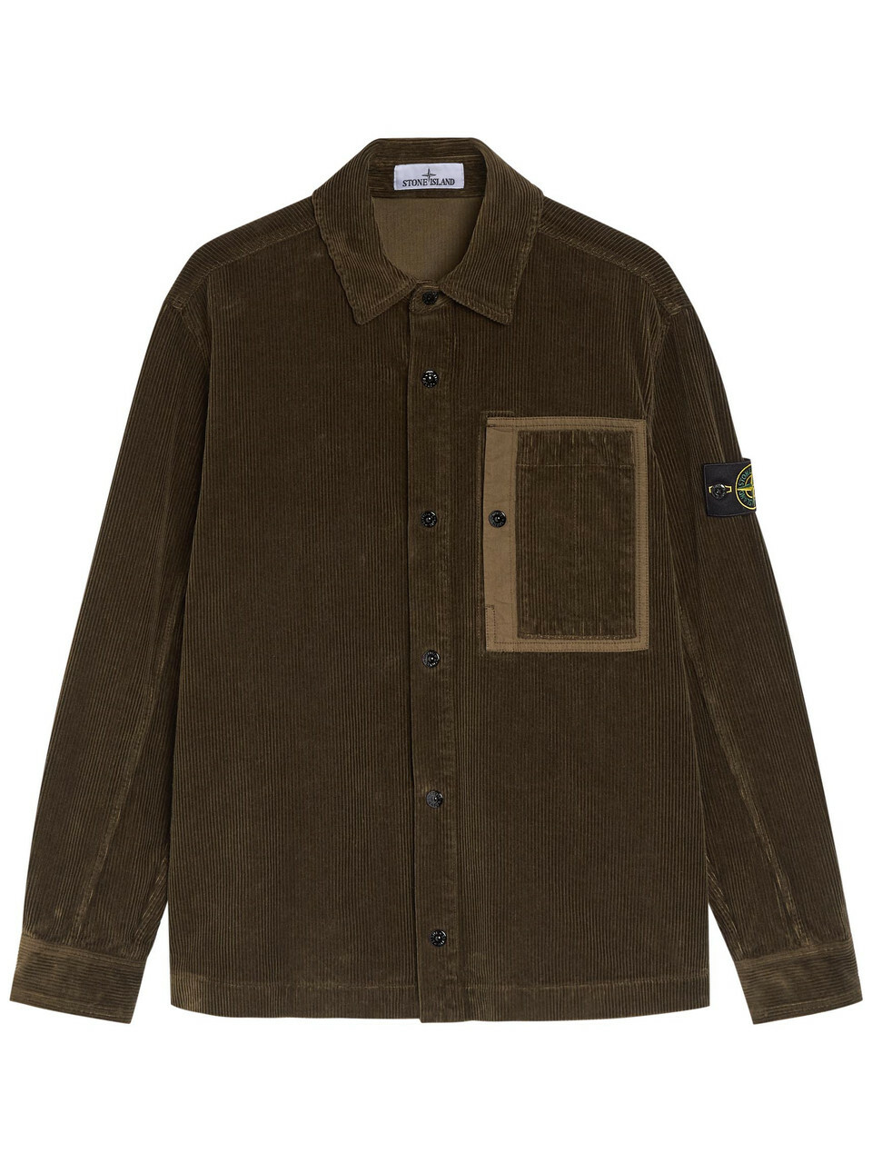 stone  Garment Dyed Shirt Lサイズ Stone Island Garment Dyed Zip Shirt Stone Island