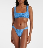 Montce Sandra plaid bikini bottoms