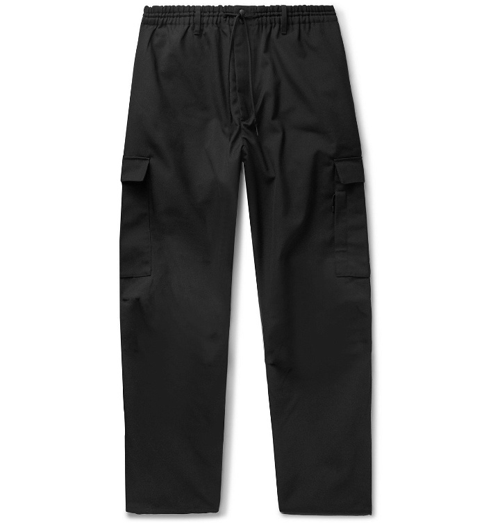 Photo: Y-3 - Drill Cargo Trousers - Black